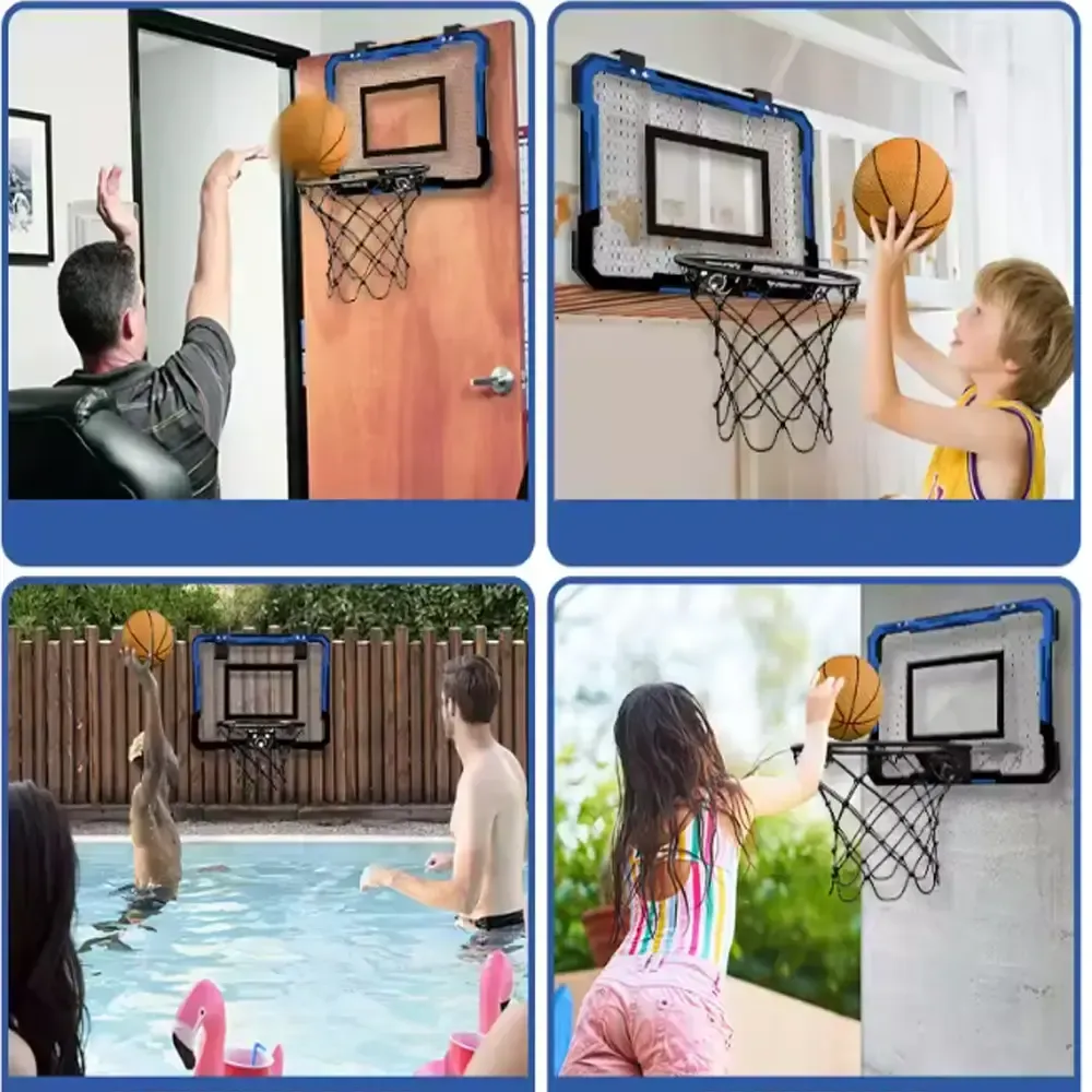 Баскетбольное кольцо с электронным табло / Детский набор для баскетбола Мяч и Щит с кольцом со звуковыми эффектами Коломыя - изображение 6