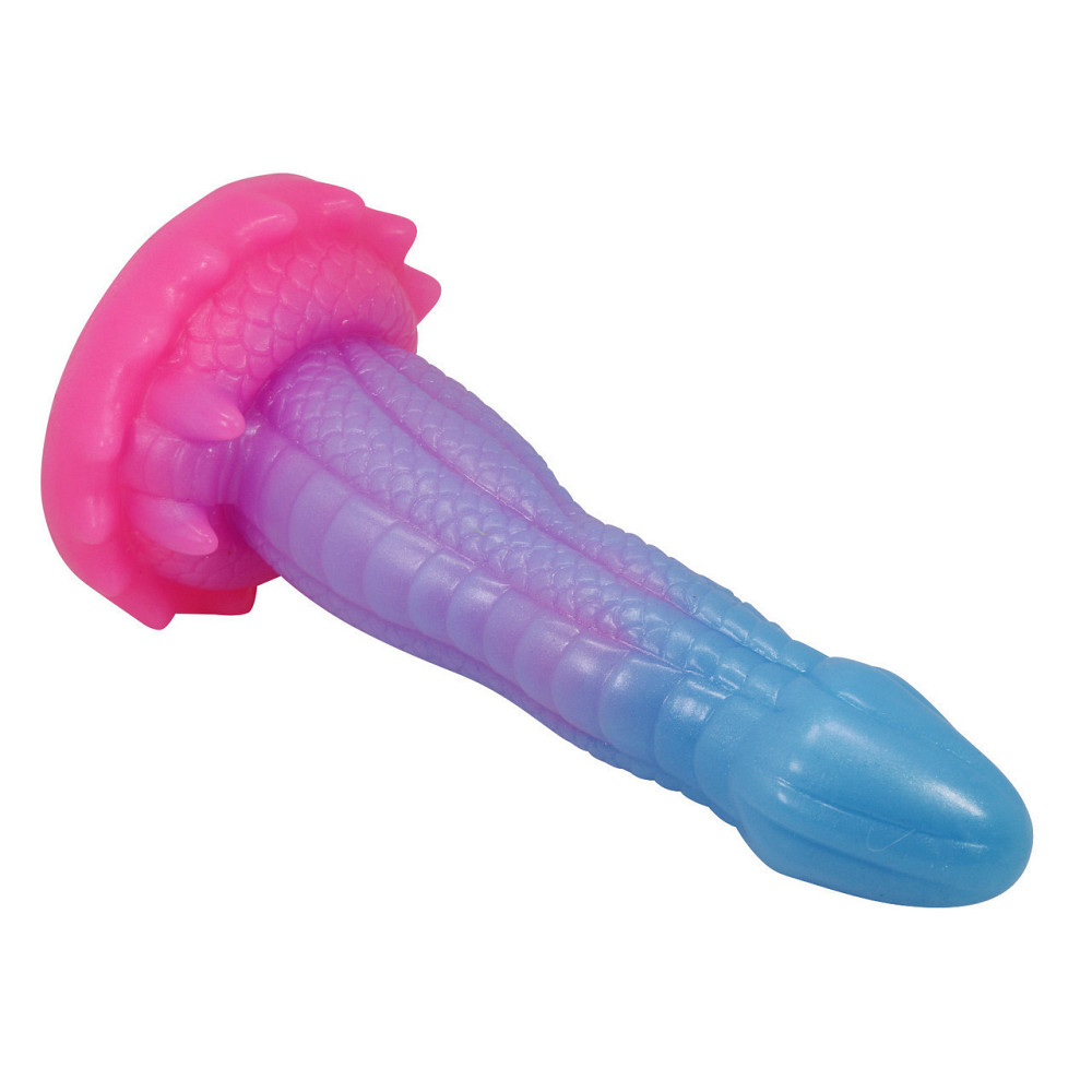 Фалоімітатор Power Monsters Void Python – 20.5 cm Rippled Monster Silicone Dildo Sex Aura Київ - фото 6