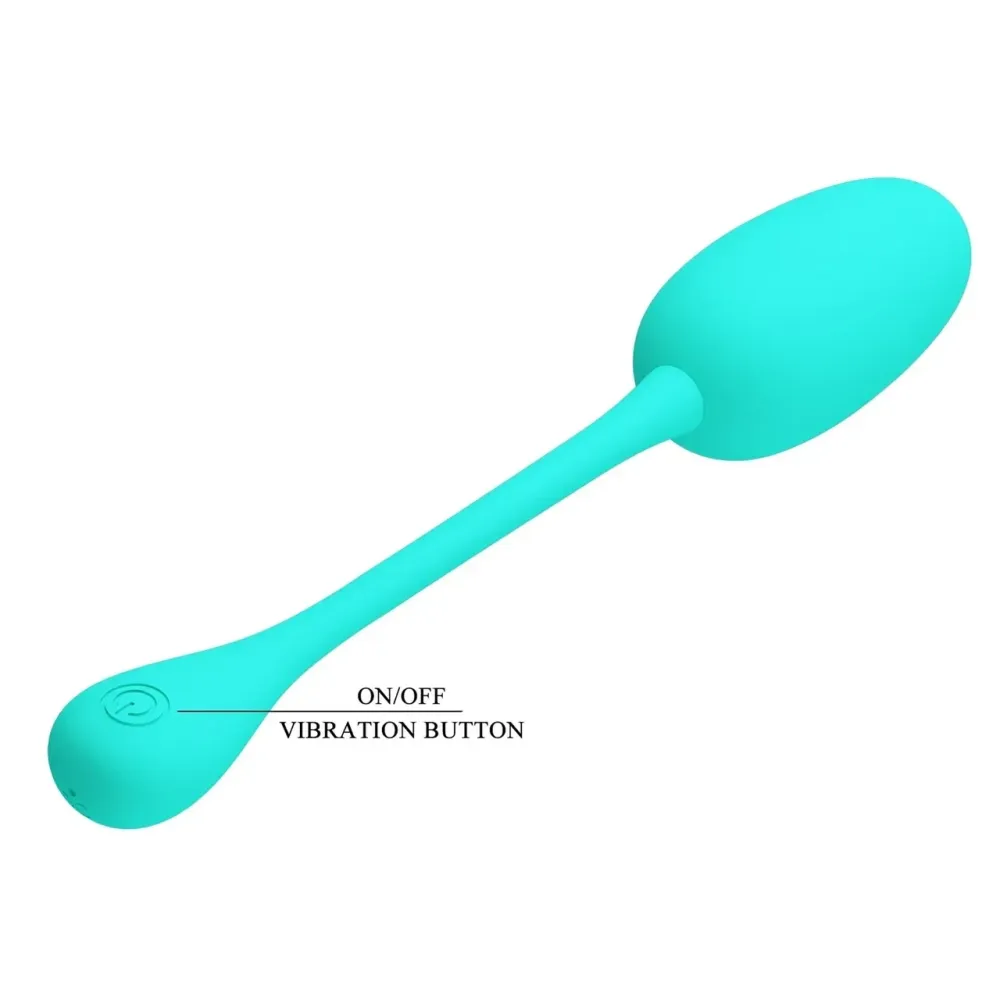 Перезаряжаемое виброяйцо Pretty Love - Knucker Green, BI-014786-4 Sex Aura Киев - изображение 10