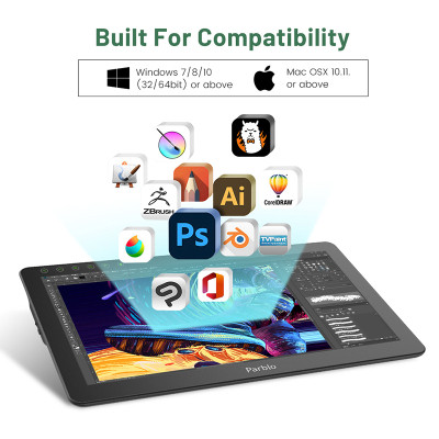 Планшет-монитор Parblo Coast 16 Pro (COAST16PRO) Винница - изображение 5