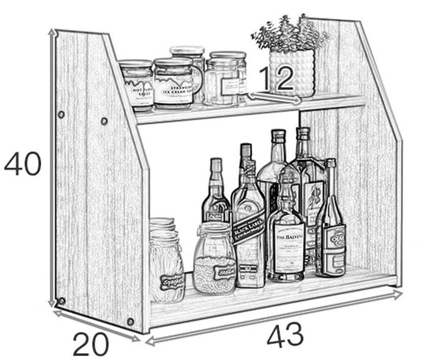 Полка настольная 