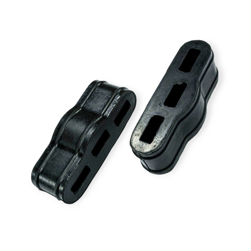 Гумки глушника NEXIA (3 отвори) задня (AT) кріплення Мукачево - фото 1