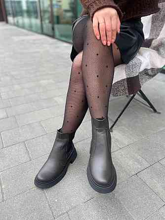 Edan Instruments Черевики жіночі EDAN 217 шоколадні (зима, шкіра натуральна) (5700) Коломия