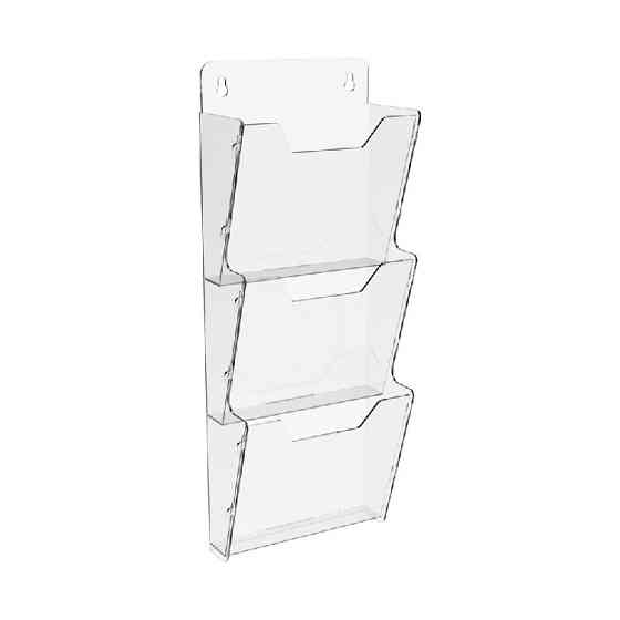 Карман буклетница EKOSTAR А5 3-х ярусный вертикальный Киев