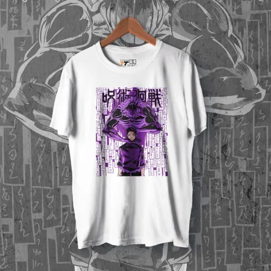 Футболка чоловіча з  принтом Магическая Битва Юта и Рика WE Розмір 48 Дніпро