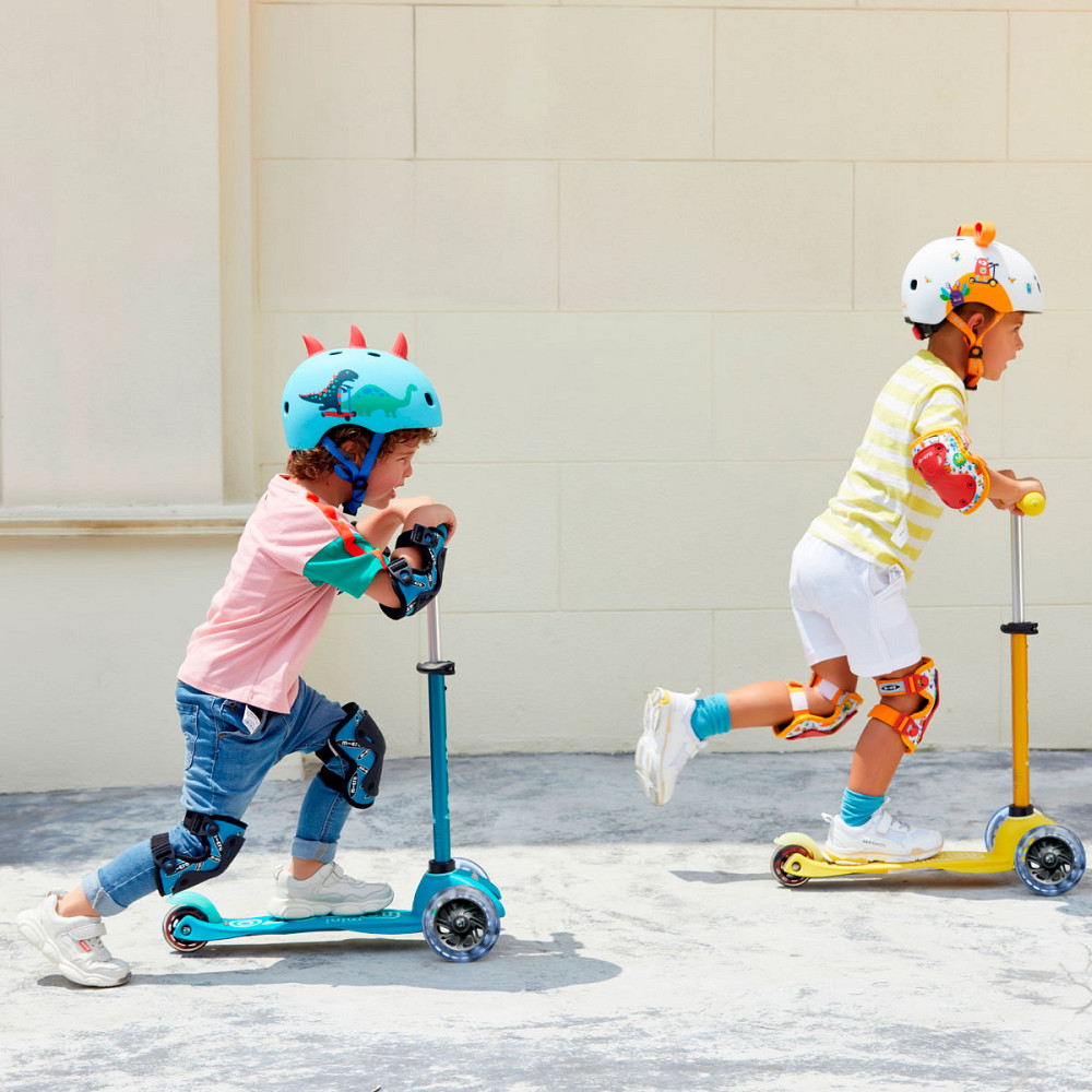 Захисний комплект налокітники та наколінники MICRO - Синій (М) Дніпро - фото 7