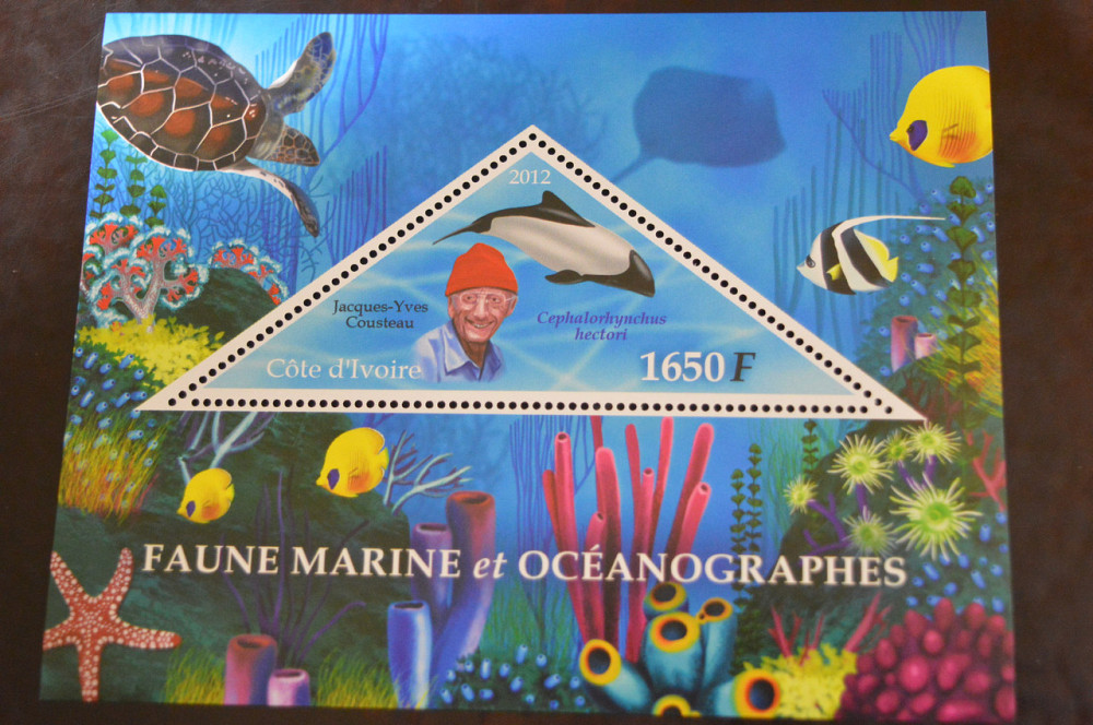 Кот-д’Ивуар. Фауна. Блок. 2014 год (А-20) Полтава - изображение 1