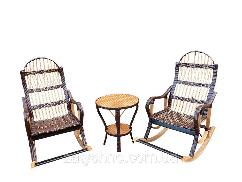 Мебель плетеная из лозы с круглым столом Киев - изображение 7