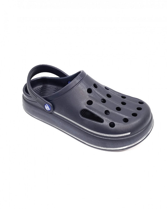 Кроксы мужские синие Прогресс сабо удобны толстая подошва Одесса - изображение 3