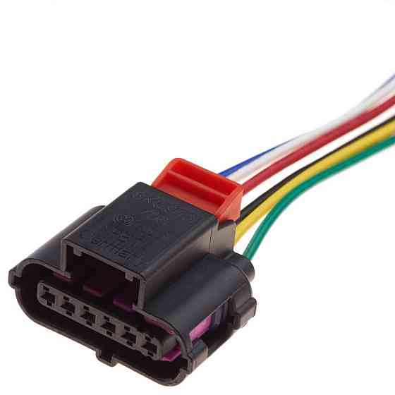 Разьем коннектор с проводом, 6-кон., Педаль Акселератора,  8K0973706,  VAG Германия, Франция, Audi, Bugatti, Porsche, Seat, Skoda, Киев