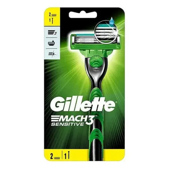 Станок для бритья Gillette Mach3 Turbo Sensitive Original Львов