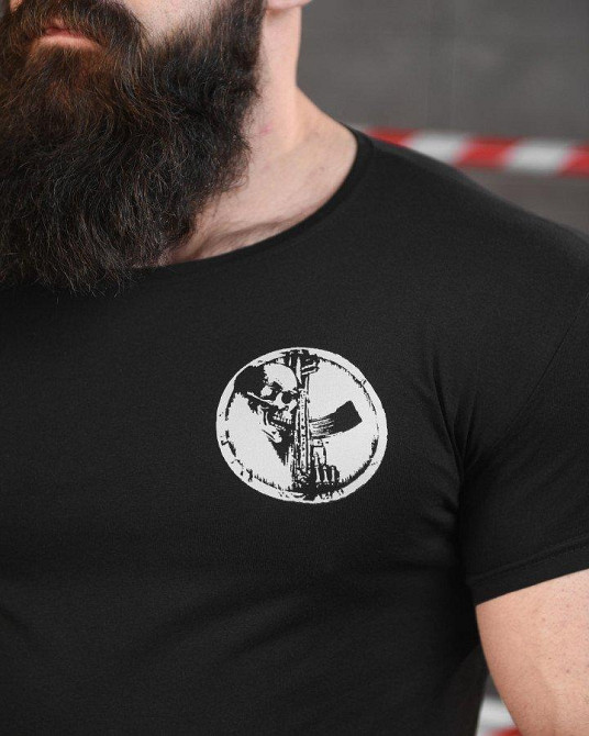 Тактична БАЙКОВА сорочка NECRONIMICON хастлер чорна НП5202 Одесса - изображение 5