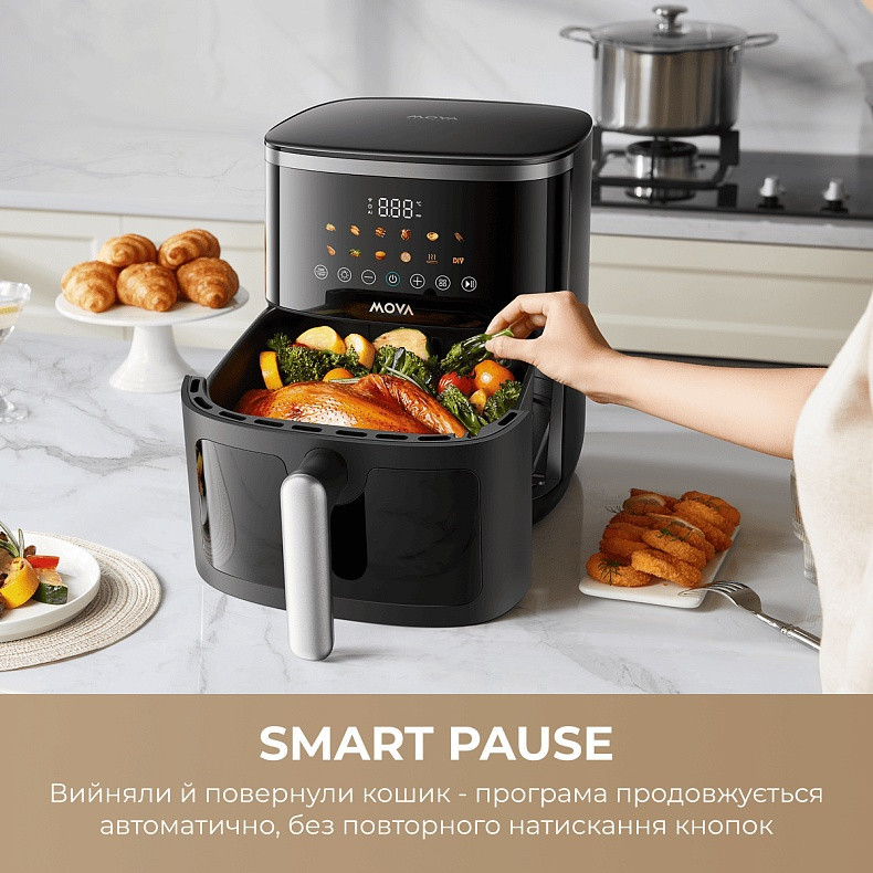 Мультипіч Mova AeroChef FD10 Pro Max Black (MOVA-FD10-PMAX-B) ( 19543 ) Харків - фото 7