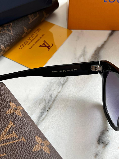 Женские солнцезащитные очки Lv (1523) black LUX Киев - изображение 6