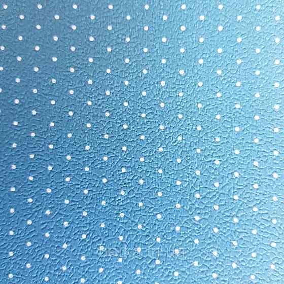 Обои виниловые на флизелине 0.53х10.05 Rasch Textil Petite Fleur 5 точки белые на бирюзовом Киев