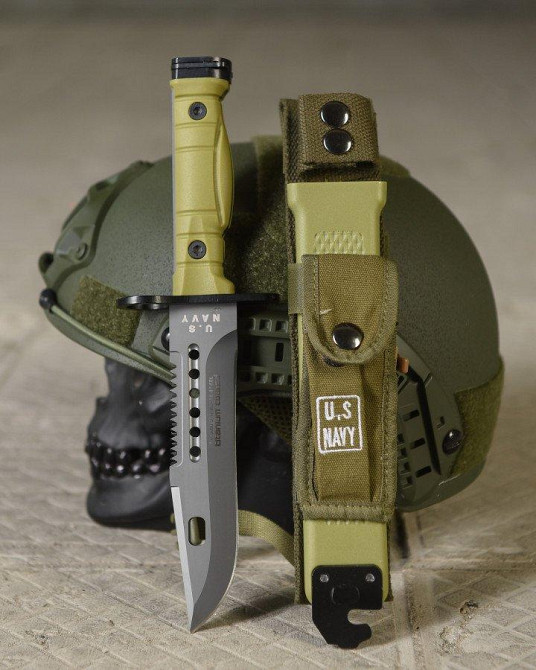 Ніж U.S. Navy олива Одеса - фото 1