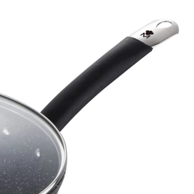 Сковорода MasterPro Home edition, Вок з кришкою, 28 см (BGMP-3289-BK) Вінниця - фото 4