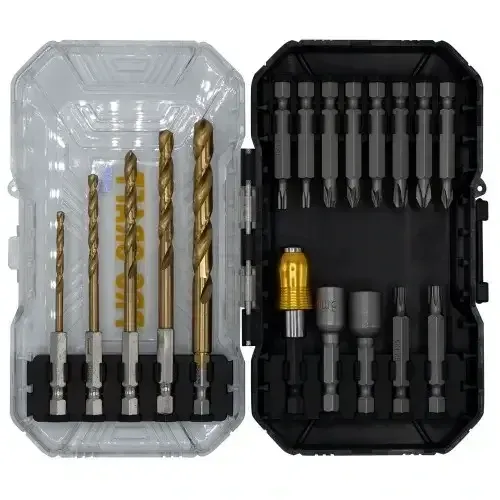 Набір біт і свердел Procraft DBS-18 (18 шт) у кейсі Львів - фото 1