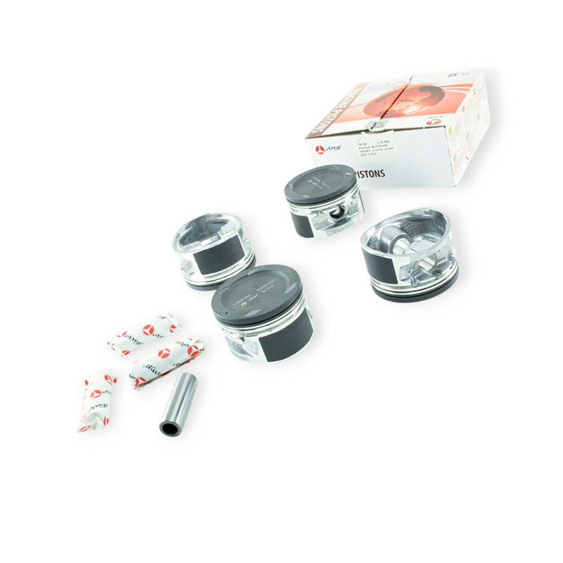 Поршня 1,6 с пальцами (AMP) +0,5 (79.5) анодированные Ланос Мукачево - изображение 1