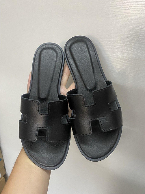 Dino Vittorio Шльопанці жіночі Dino Vittorio 102-33-59 чорні (літо, шкіра натуральна) (5543) 37 Коломыя - изображение 1