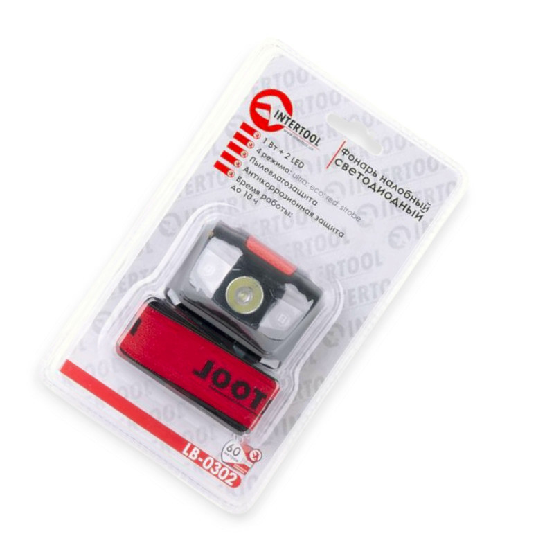 Фонарик диодный налобный 1 super led 1w, 3хaaa, 4 режима, до 10ч, 60м Мукачево - изображение 2