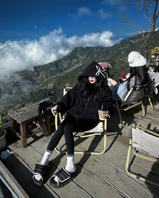 Жіноча стильна принтована зіп-худі  тринитка на флісі Одеса - фото 5