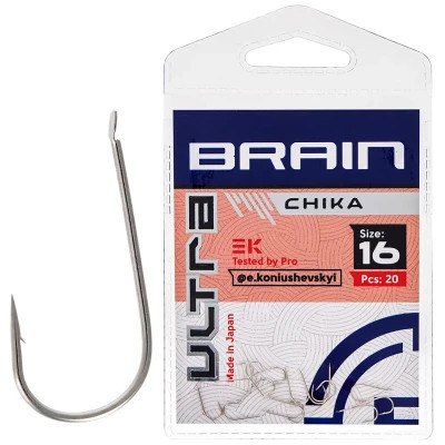 Гачок Brain fishing Ultra Chika 16 (20шт/уп) (1858.52.62) Вінниця - фото 1
