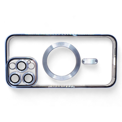 Чохол до мобільного телефона BeCover TPU Chrome Case (MagSafe) для Apple iPhone 16 Pro Sierra Blue (712082) Вінниця - фото 5