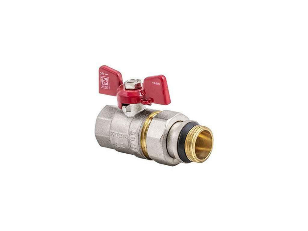Кран з американкою 1/2 Red антипротічка KR0189 ТМ KOER Solmir Київ - фото 1