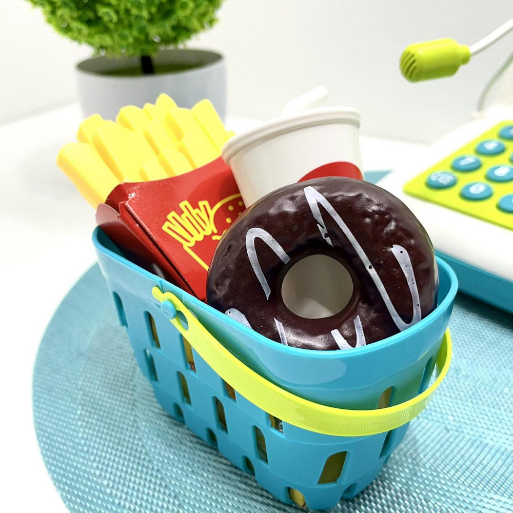 Дитячий ігровий касовий апарат Limo Toy з продуктами (7016 UA) Чернигов - изображение 2