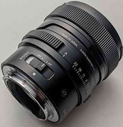 Об'єктив SIGMA 24mm F2.0 DG DN для Sony FE. Київ