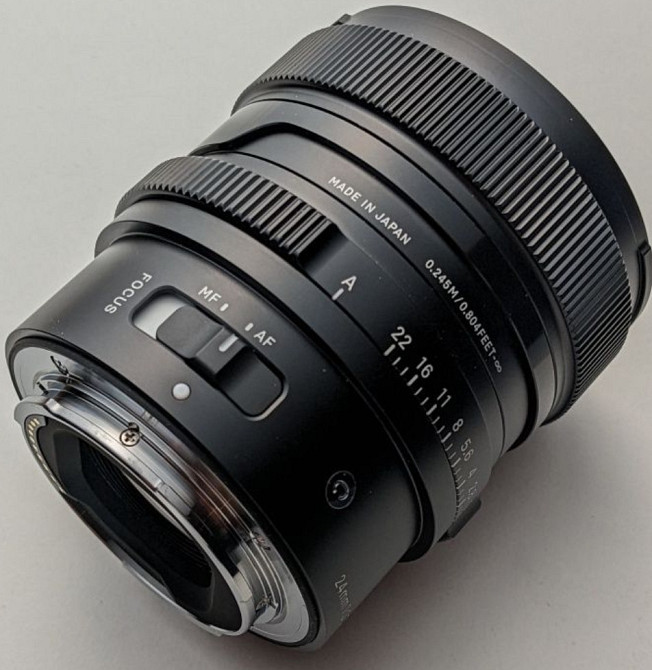Об'єктив SIGMA 24mm F2.0 DG DN для Sony FE. Київ - фото 2