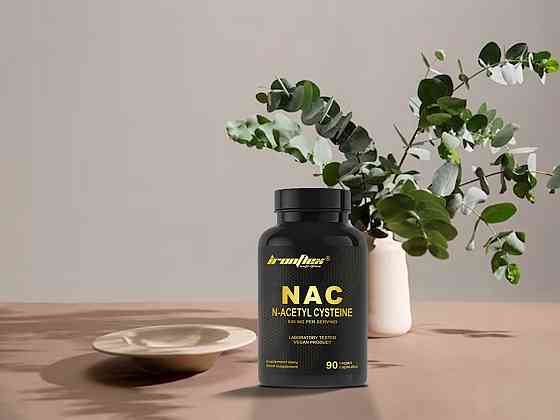 N-ацетил-L-цистеїн Ironflex NAC 600 mg 90 caps Луцьк