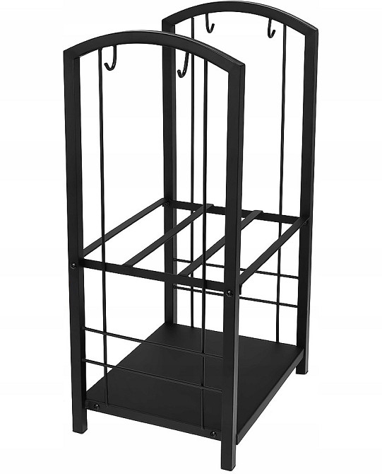 Металлическая Подставка для дров с 4 аксессуарами для камина Kaminer (8785) Нововолынск - изображение 4