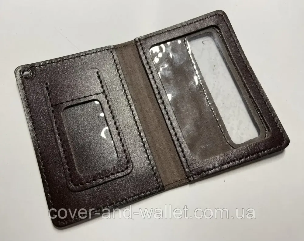 Обкладинка для нового посвідчення ДСНС із кишенею для жетону Puos Київ - фото 10