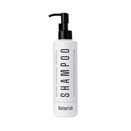 Безсульфатний шампунь для волосся та бороди Style Peaks BarberLab 250 мл Вінниця
