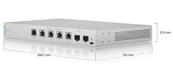 Комутатор Ubiquiti UniFi Switch US-XG-6POE (4x10GE, 2xSFP+, PoE++, L3) ( 12560 ) Харків