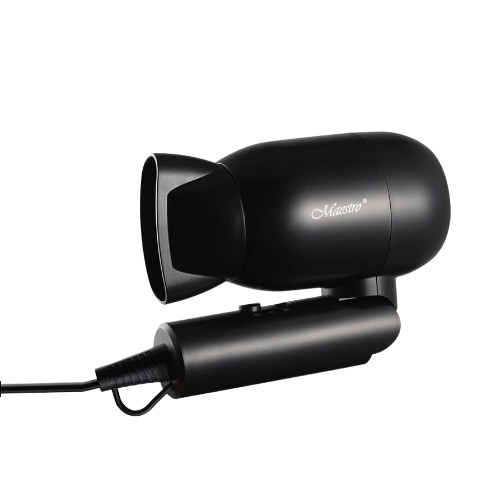 Фен для волосся (дорожній) 1200-1500W (2 швидкості, складна ручка) MR-200 Maestro Житомир