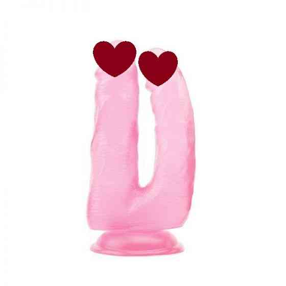 Фалоімітатор подвійний 6.3 Inch Dildo, Pink Sex Aura Київ