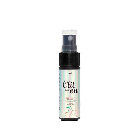 Збуджуючий спрей для клітора - Intt Clit Me On Red Fruits Tingling and Warming Effect, 12 мл Sex Aura Київ
