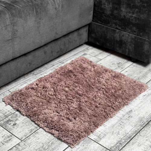 Килимок для ванної 60*50 см Ambience какао поліестер Даріана Житомир - фото 1