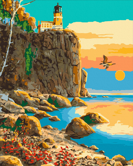 Картина за номерами. Art Craft Маяк Спліт - Рок 40х50 см 10570-AC Вінниця - фото 1