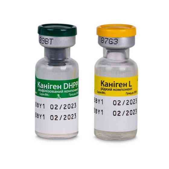 Каниген DHPPi/L для собак для активного иммунитета против вируса мясной чумы (1 доза), Virbac Винница