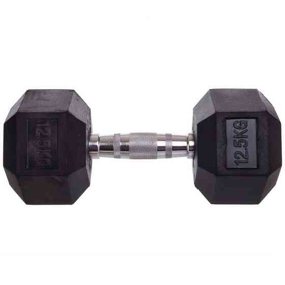 Гантель 12.5 кг цільна шестигранна SP-Planeta-8013-12_5 Київ