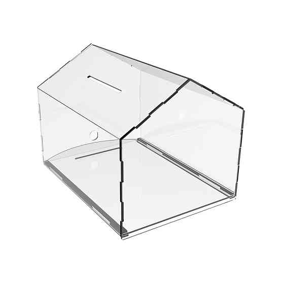 Ящик для пожертвований EKOSTAR Домик 200х258х200 Киев