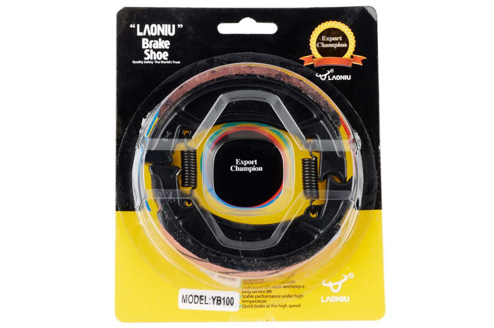 Колодки тормозные (барабан) Delta, Yamaha YB100 LAONIU Мукачево - изображение 1