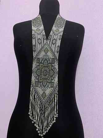 Гердан «Мотанка» из бисера Коломия