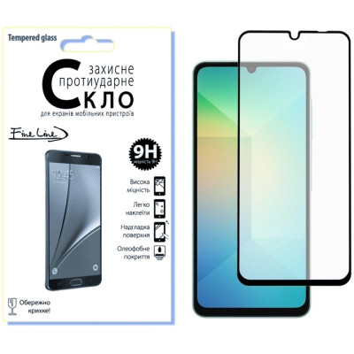 Скло захисне Fine Line Samsung Galaxy A06 black (FL-TGFG-365) Вінниця - фото 1