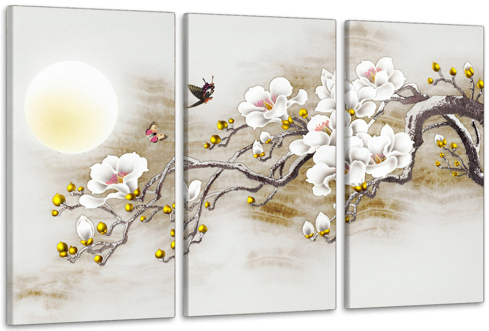 Модульная картина в гостиную / спальню   Квіти     ART-275_3A Киев - изображение 1