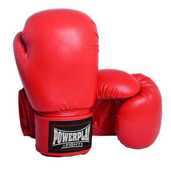 Боксерские перчатки PowerPlay 3004 Classic Красные 8 унций Киев